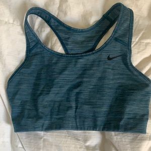 Blue Nike Sports Bra